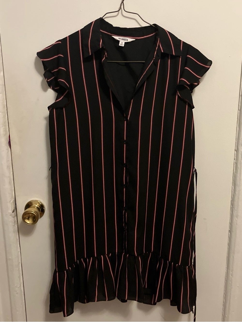 Pinstripe dress